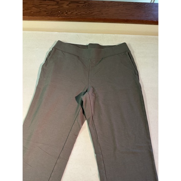 J. Jill Pants - Pure Jill Affinity French Terry Slim Leg Pants Gray Small Pull On Pockets